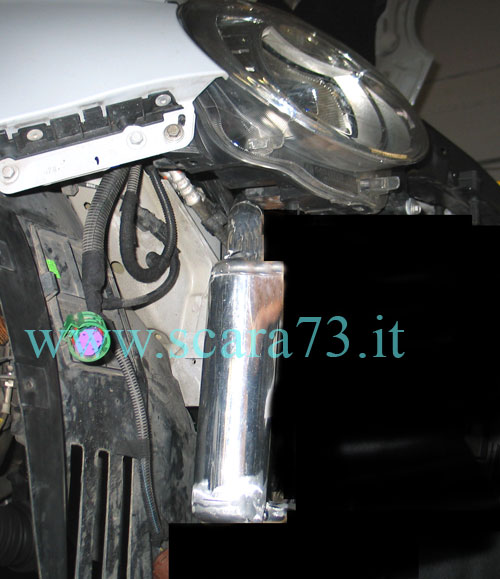 Alluminium washer tank - SCARA73