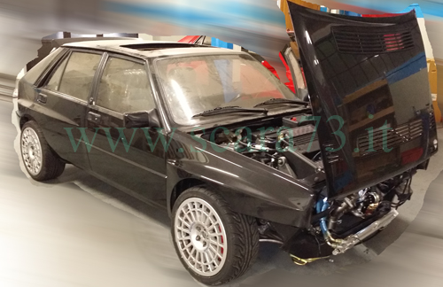 Lancia delta evo with audi rs3 style on Craiyon